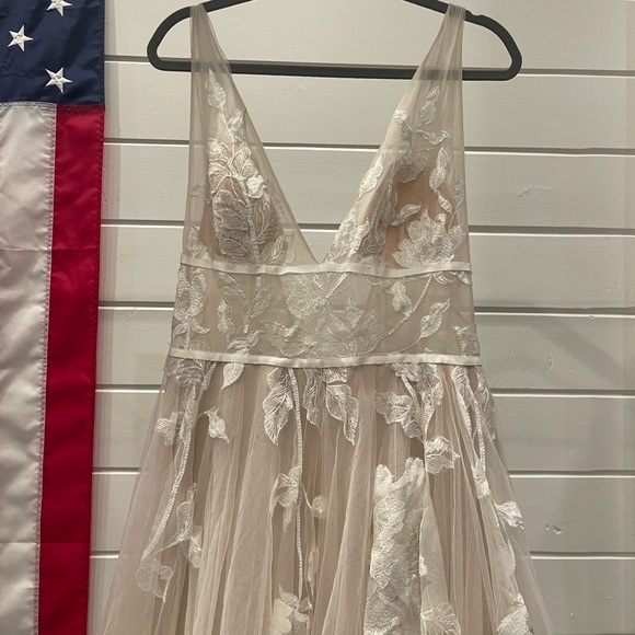 WILLOWBY BY WATTERS Women's Galatea Dress Size 15 In Moscato - Picture 3 of 16